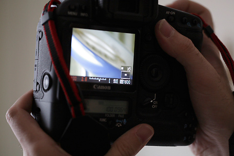 Canon 1D mk3-ecran-arriere